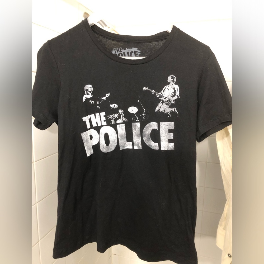 The Police limited edition band tee size XL woman